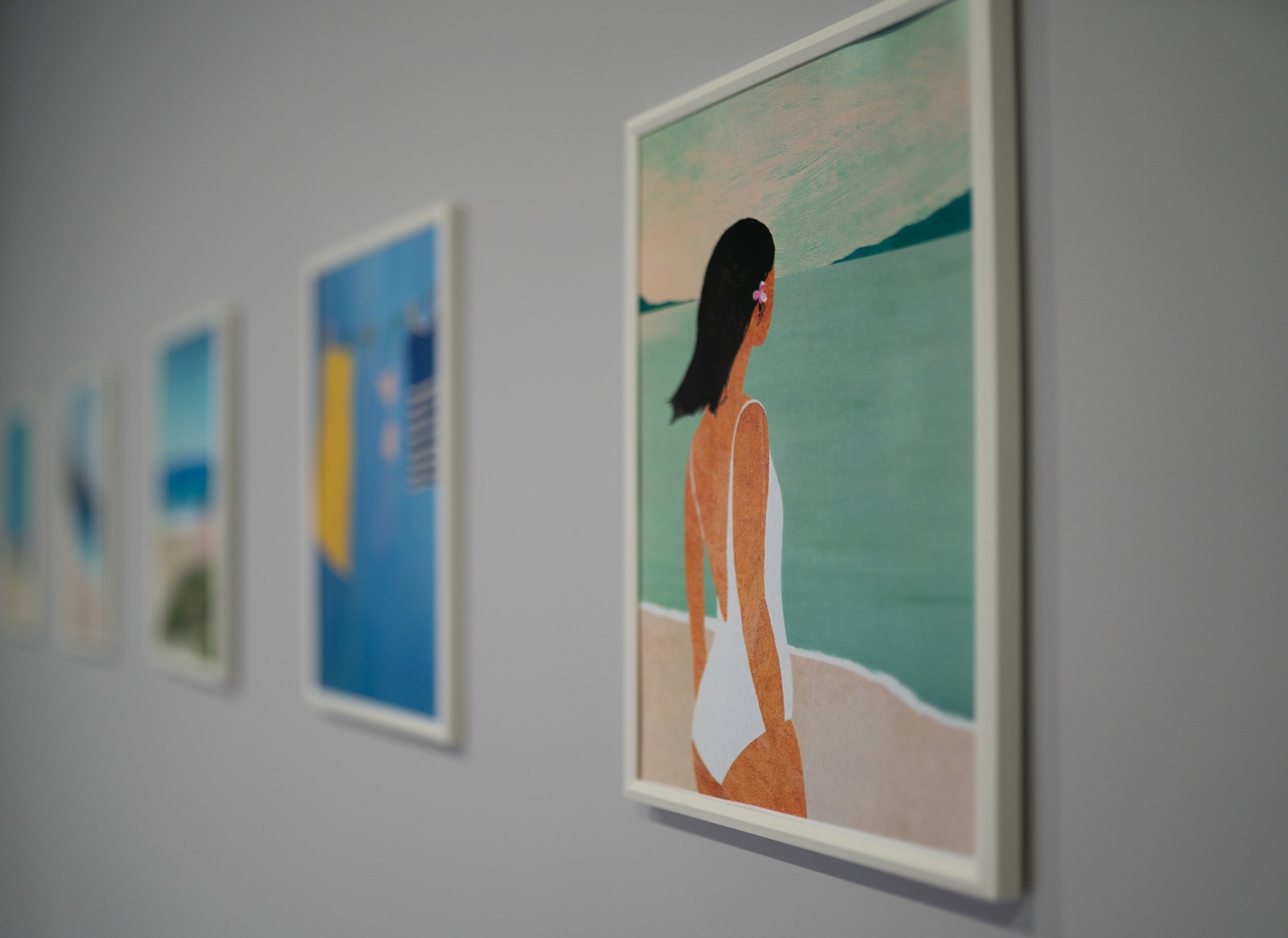 Art detail on the wall