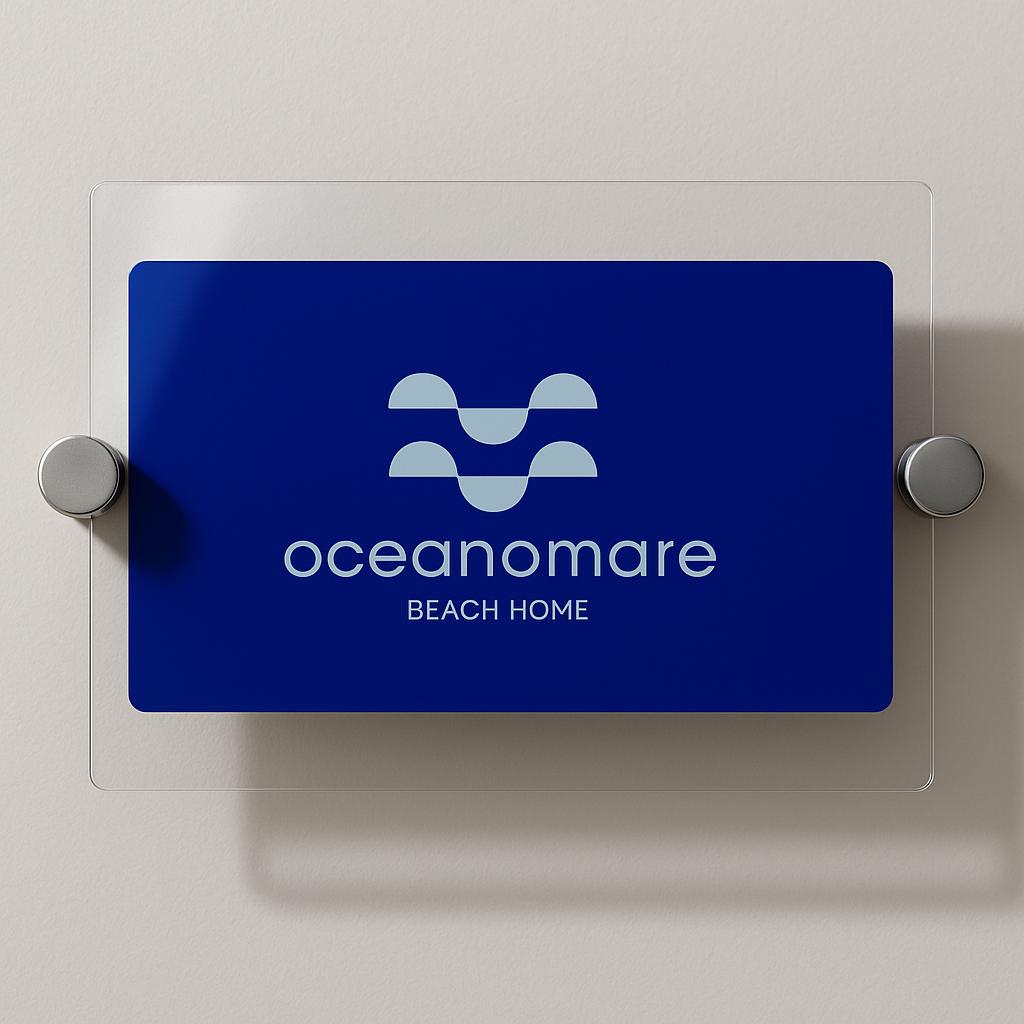 Oceanomare Logo Sign